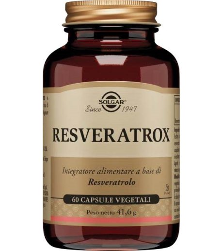 RESVERATROX 60CPS SOLGAR