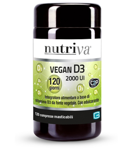 NUTRIVA VEGAN D3 120CPR CABASSI