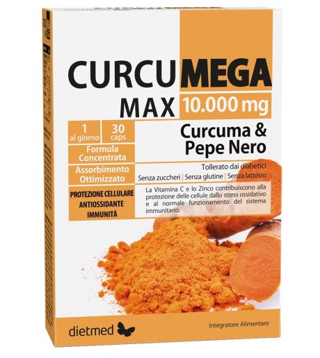 CURCUMEGA MAX 10000MG 30CPS