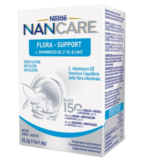 NESTLE'NANCARE FLORA SUPP 14BUST