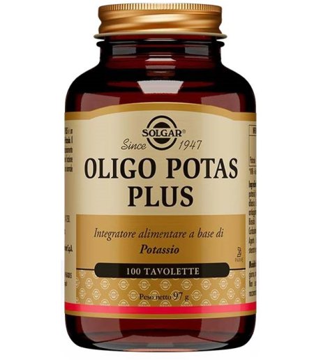 OLIGO POTAS PLUS 100TAV SOLGAR