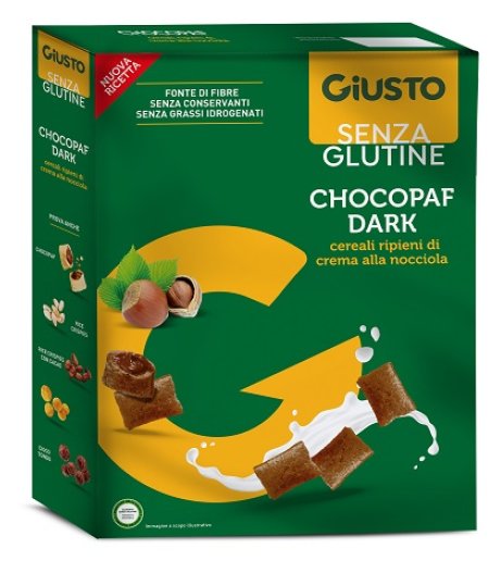 GIUSTO S/G CHOCOPAF DARK 300G