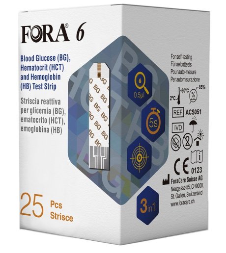 FORA*6 Strisce 3in1 25pz