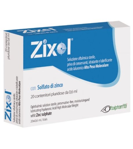 ZIXOL GOCCE OCUL 20MONODX0,6ML