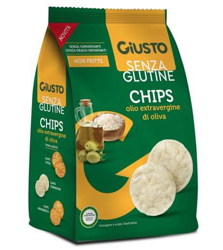 GIUSTO S/G Chips Olio Evo 40g