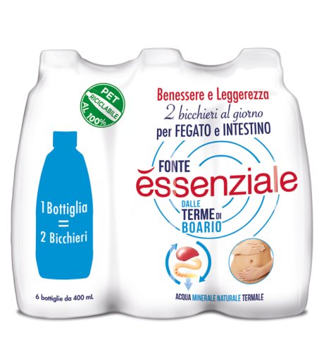 FONTE ESSENZIALE ACQUA 6X400ML