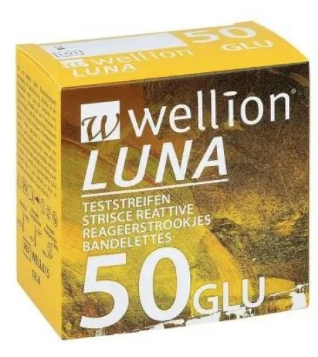 WELLION LUNA 50 STRIPS  GLICEM