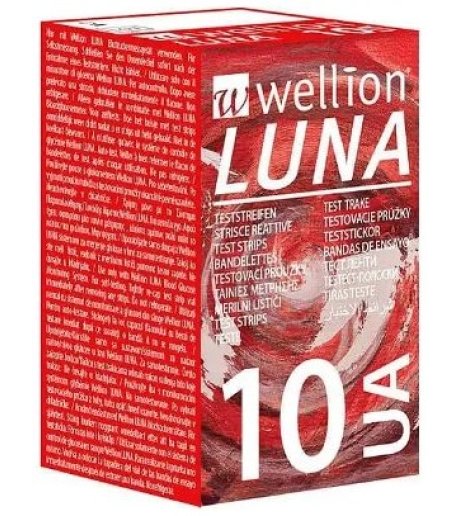 WELLION LUNA Ac.Urico 10 Str.