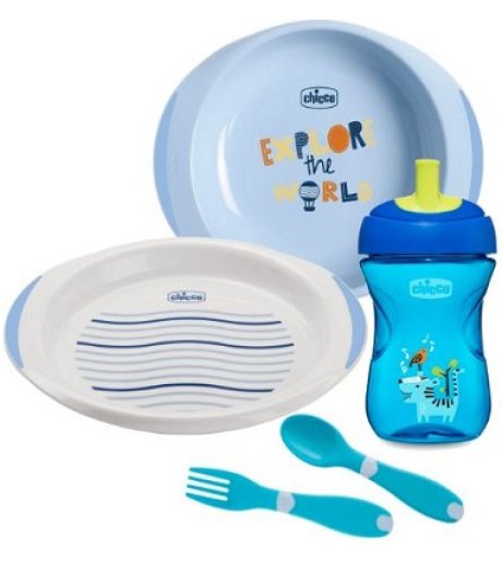 CH SET PAPPA 12M+ AZZURRO