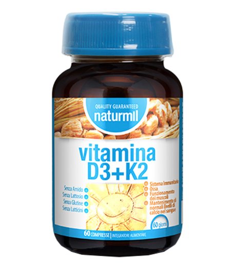 NATURMIL VITAMINA D3+K2 60CPR