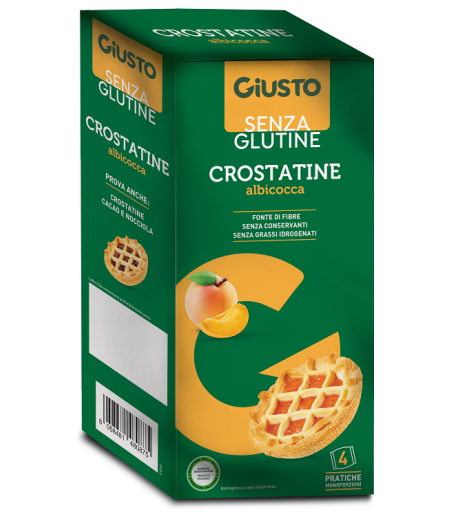 GIUSTO S/G Crost.Albic.4x45g