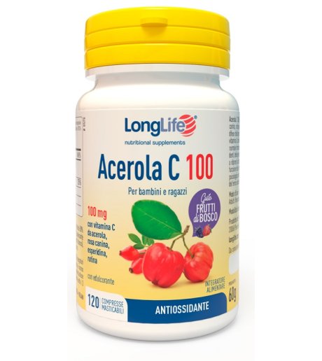 LONGLIFE ACEROLA C100 FRUT BOS