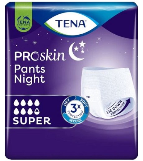 TENA PANTS NIGHT M 10PZ 3572