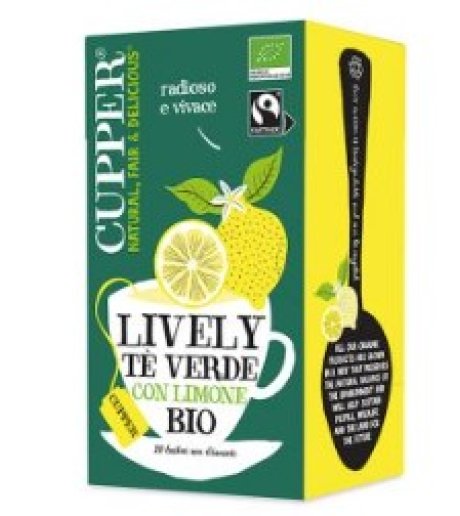 CUPPER TE' VERDE LIMONE BIO