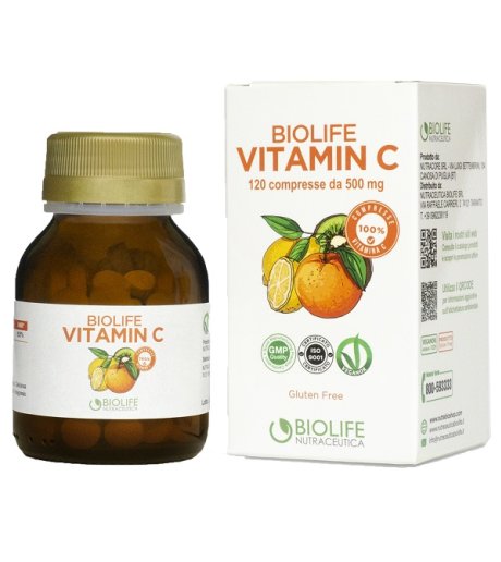 BIOLIFE VITAMIN C 120CPR