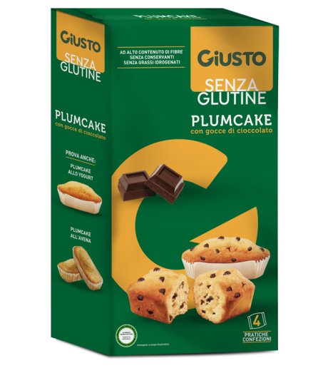 GIUSTO S/G PLUMCAKE C/GTT CIOC