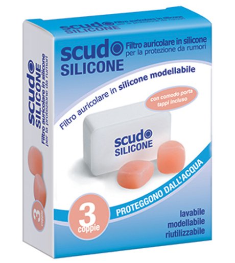 EARPLUG SCUDO SIL 3COPPIE 6PZ