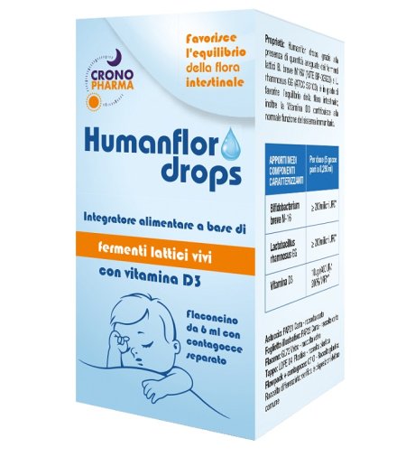 HUMANFLOR BABY DROPS 1FL 6ML