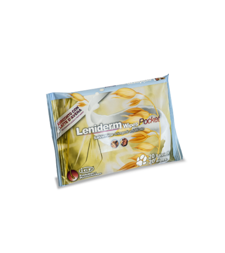 LENIDERM Wipes Pocket 20pz