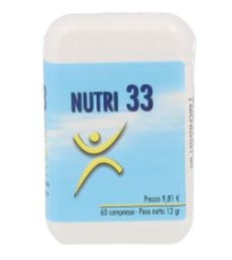 NUTRI 33 INTEGRAT 60CPR 16,4G