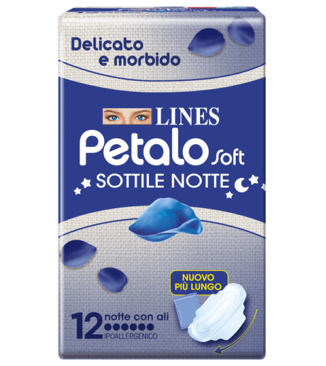 LINES PETALO SOFT NOTTE 12PZ