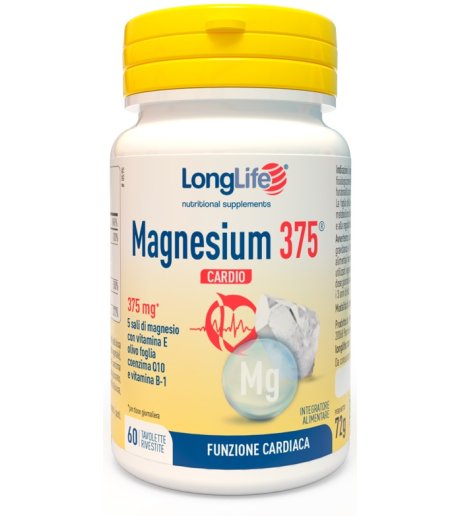 LONGLIFE MAGNESIUM 375 CARDIO