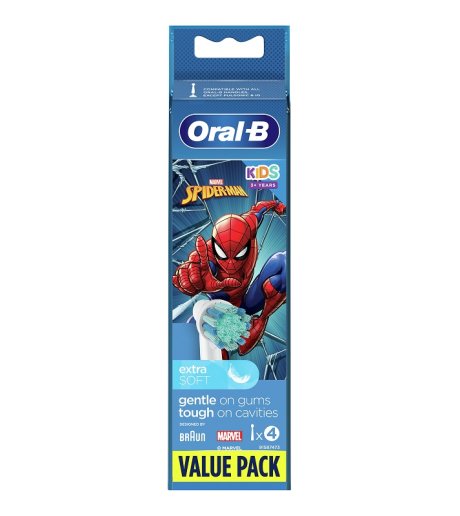 ORALB REFILL SPIDERMAN 4PZ<