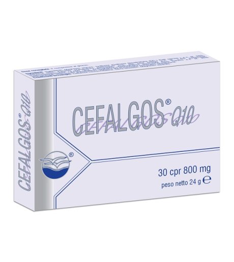 CEFALGOS Q10 30CPR 800MG