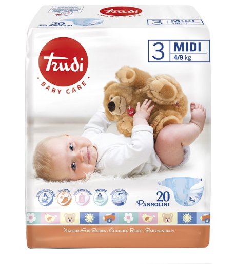 TRUDI PANNOLINI MIDI 4/9KG 721