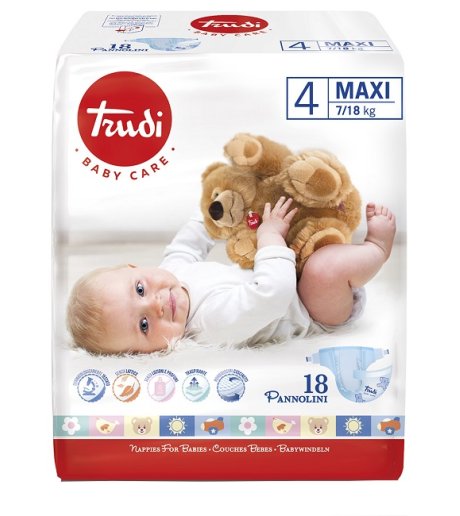 TRUDI PANNOLINI MAXI 7/18KG 722