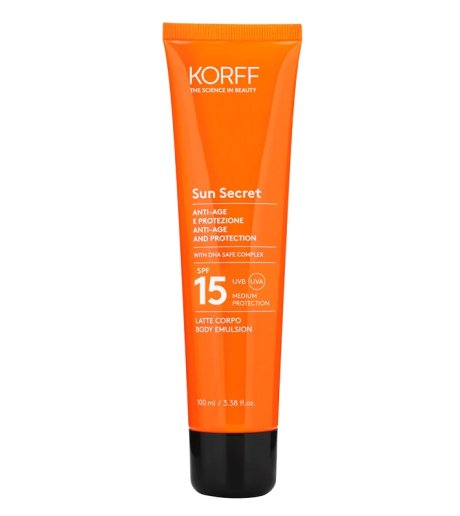 KORFF SUN LATTE SPF15 100ML