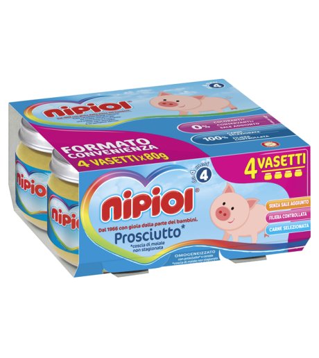 NIPIOL OMOG PROSCIUTTO 4X80G