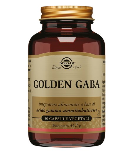 GOLDEN GABA 50CPS VEG SOLGAR