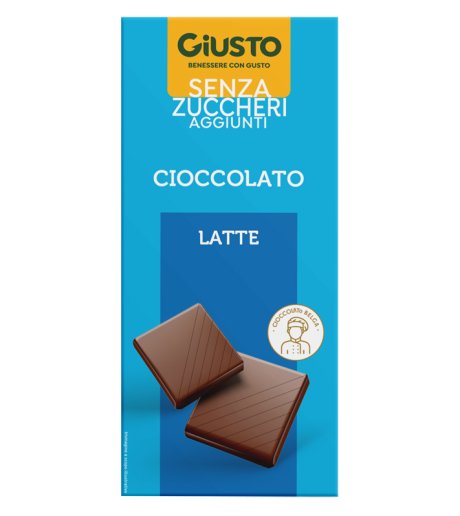 GIUSTO S/ZUCCH CIOC LATTE 85G