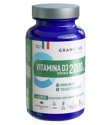 GRANIONS Vit.D3 Veg.30Cpr