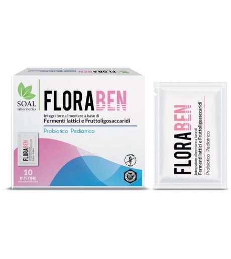 FLORABEN PEDIATRICO 10BUST