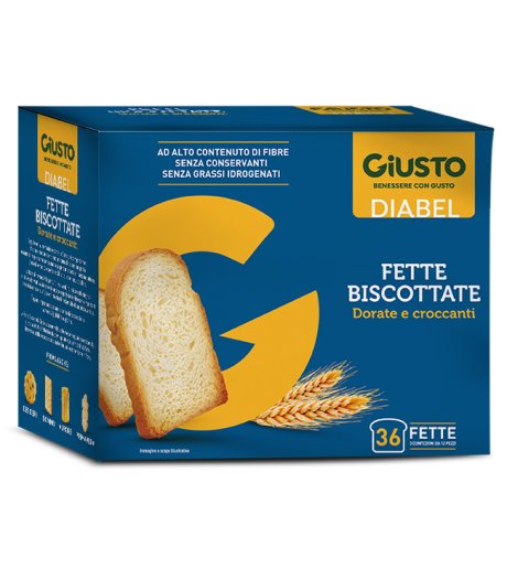 GIUSTO DIABEL FETTE BISC 300G