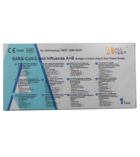 TEST ANTIGENICO INFL/COV AUTO 1P