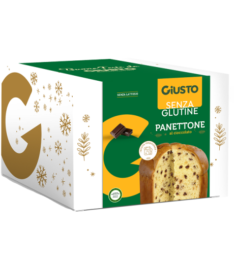 GIUSTO S/G Panettone Cioc.500g