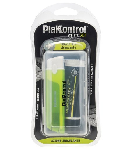 PLAKKONTROL WHITE SET TRAVEL K