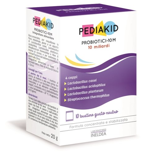 PEDIAKID PROBIOTICI 10M 10BUST