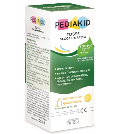 PEDIAKID Tosse Secca/Grassa