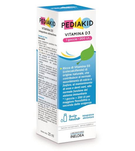 PEDIAKID Vit.D3 200UI 20ml