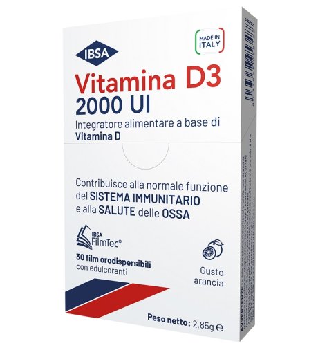 VITAMINA D3 IBSA 2000UI 30FILM