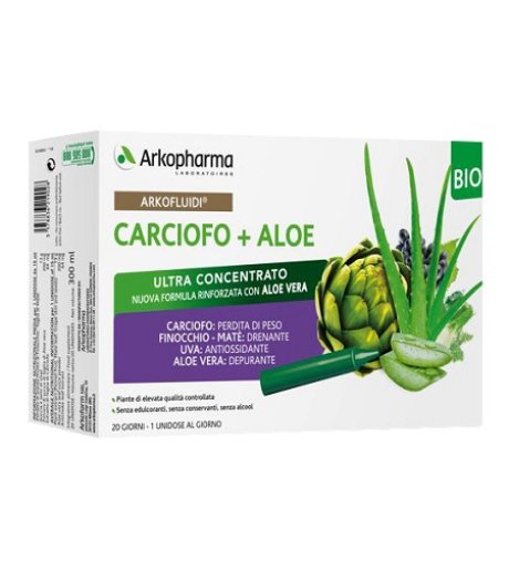 ARKOFLUIDI CARCIOFO+ALOE V 20F