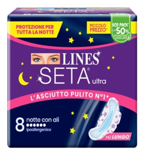 LINES SETA ULTRA NOTTE 8PZ