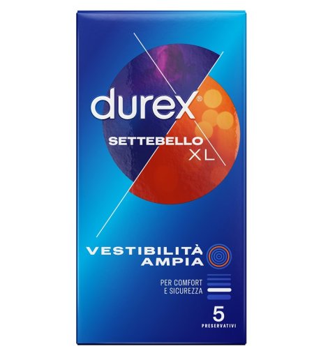 DUREX SETTEBELLO XL 5PZ