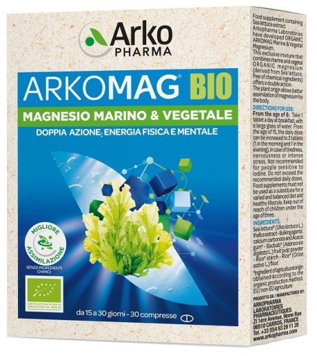 ARKOMAG Bio Magnesio Mar.30Cpr