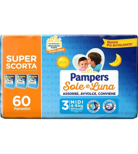 PAMPERS SL TRIO MI 60PZ