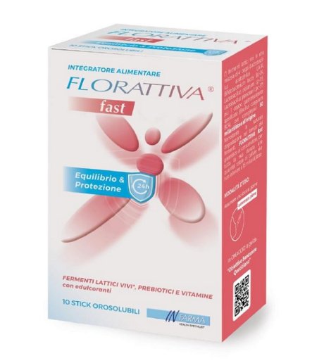 FLORATTIVA FAST 10STICK OROSOL